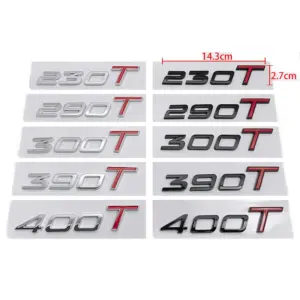 Chery Rear Badge Stickers for EXEED & Tiggo Models 9 S60dc23f2d8e84d1c80f1b1d4fbef5eedh