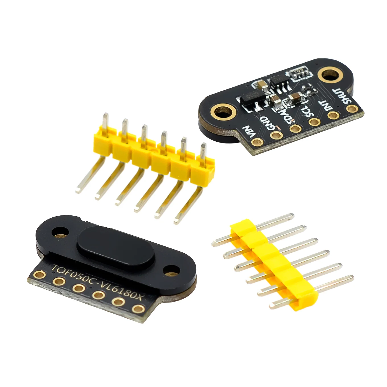 Black ToF Laser Ranging Sensor Module (50cm, 2m, 4m) 3 Black ToF Laser Ranging Sensor Module (50cm, 2m, 4m) - Image 3