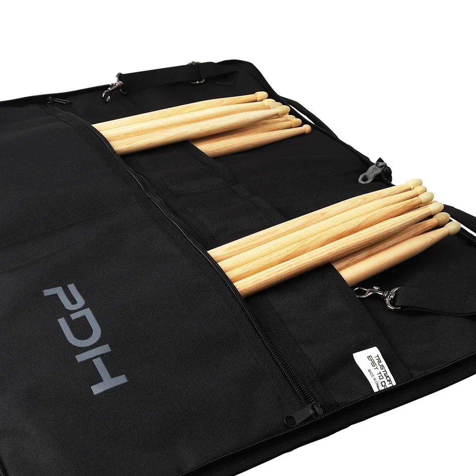 Durable Black PDH Drum Stick Bag Organizer 5 Durable Black PDH Drum Stick Bag Organizer - Image 5