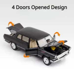 Vintage Red HONG QI CA770 Model Car 1/32 Scale 11 S6152585bf657415785fe30548429e84aD