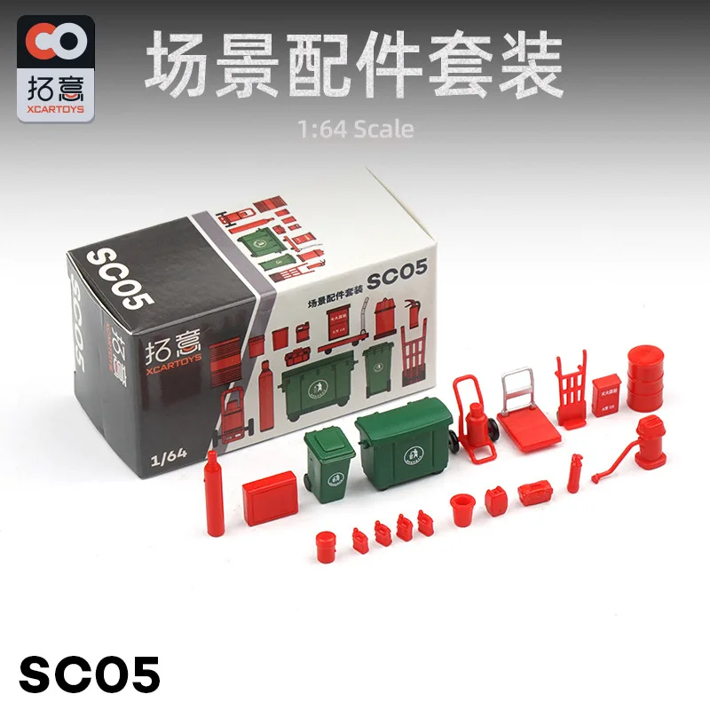 1:64 Diecast Car Scene Accessories Set 7 1:64 Diecast Car Scene Accessories Set - Image 7