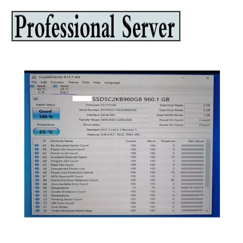 Intel 960GB SATA III 2.5-Inch SSD 2 Intel 960GB SATA III 2.5-Inch SSD - Image 2