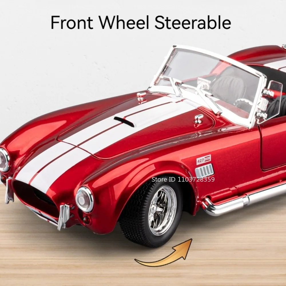 Shelby Cobra 1:24 Scale Diecast Model Car 5 Shelby Cobra 1:24 Scale Diecast Model Car - Image 5