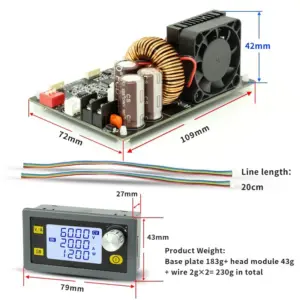 XY6020L CNC Voltage Regulator 1200W 7 S61b171fac45241eb88d4e28d2c0e6a7dU