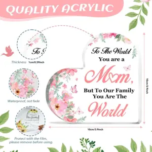 Love Mom Decorative Sign 7 S61be705c2ddc44caa7dcd3a8caa9d58dZ