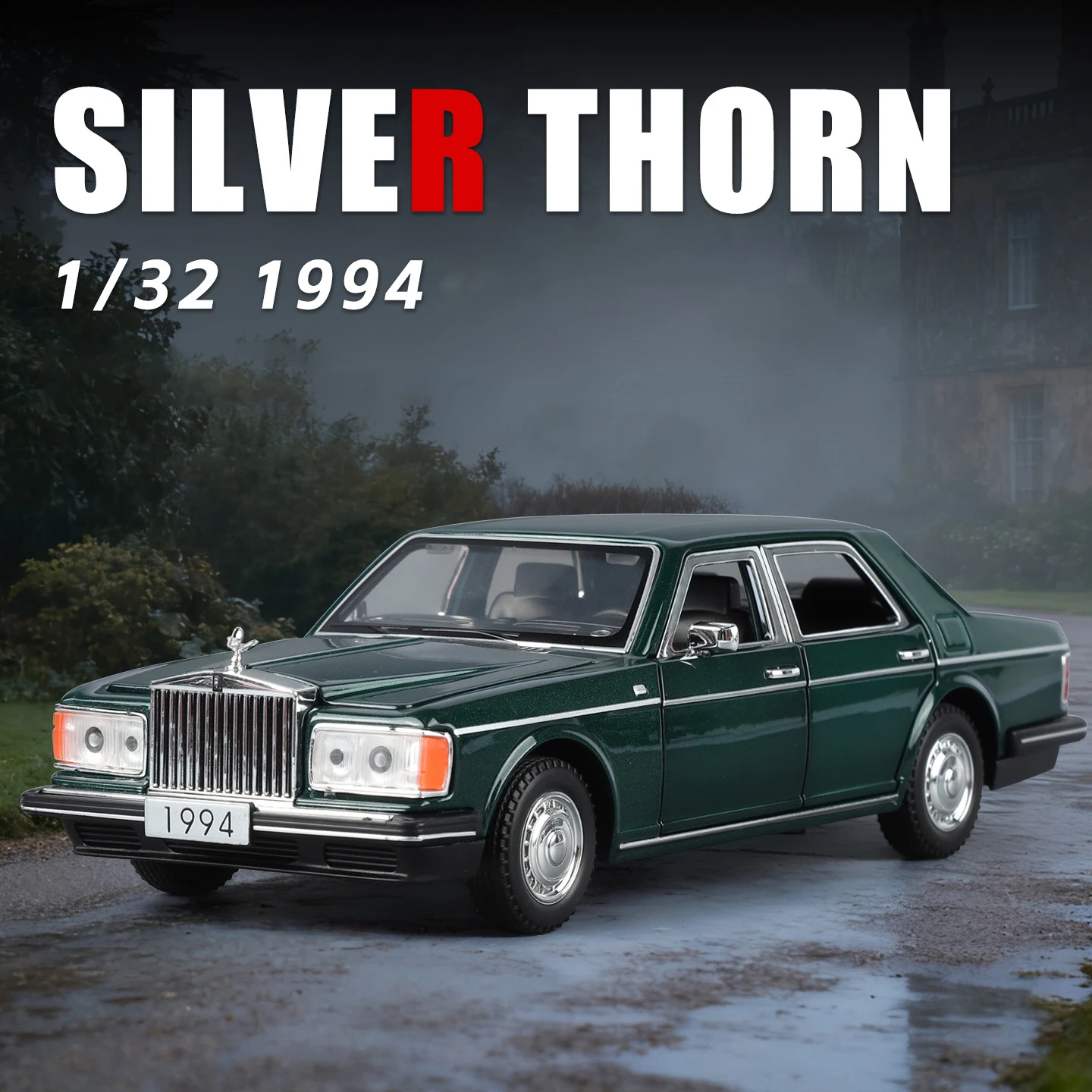 1:32 Scale Rolls Royce Silver Seraph Model Car 2 1:32 Scale Rolls Royce Silver Seraph Model Car - Image 2