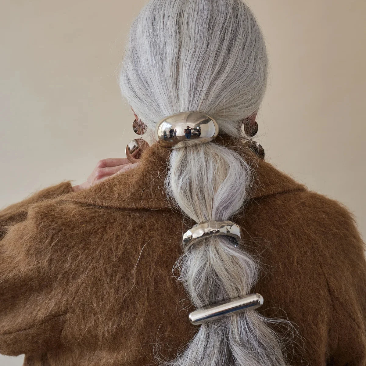 Stainless Steel Hair Cuff for Women 2 Stainless Steel Hair Cuff for Women - Image 2