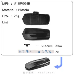 RC Car Roof Rack and Box Set for 1/12-1/24 Models 15 S61df2dfb6faa49118dcc68a5f50b0cf1c