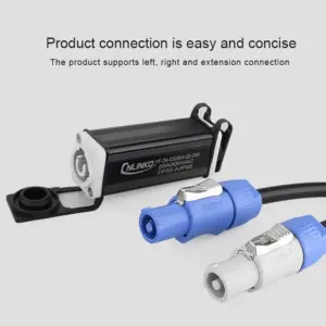 Waterproof M24 Powercon Connector 20A 500V 15 S61e7e16c355c4edba4659d0c48c406cff