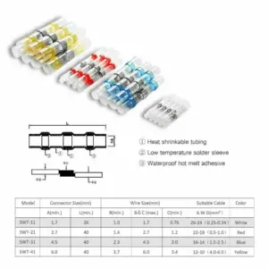 Electrical Solder Seal Sleeve Kit (800 pcs) 7 S621ad12c15c340bfb7c75fc82cbb8c64C