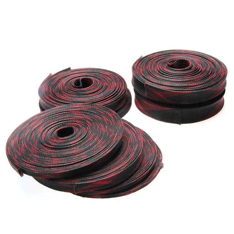 Expandable Braided PET Cable Sleeve 5/10m 2-25mm 5 Expandable Braided PET Cable Sleeve 5/10m 2-25mm - Image 5