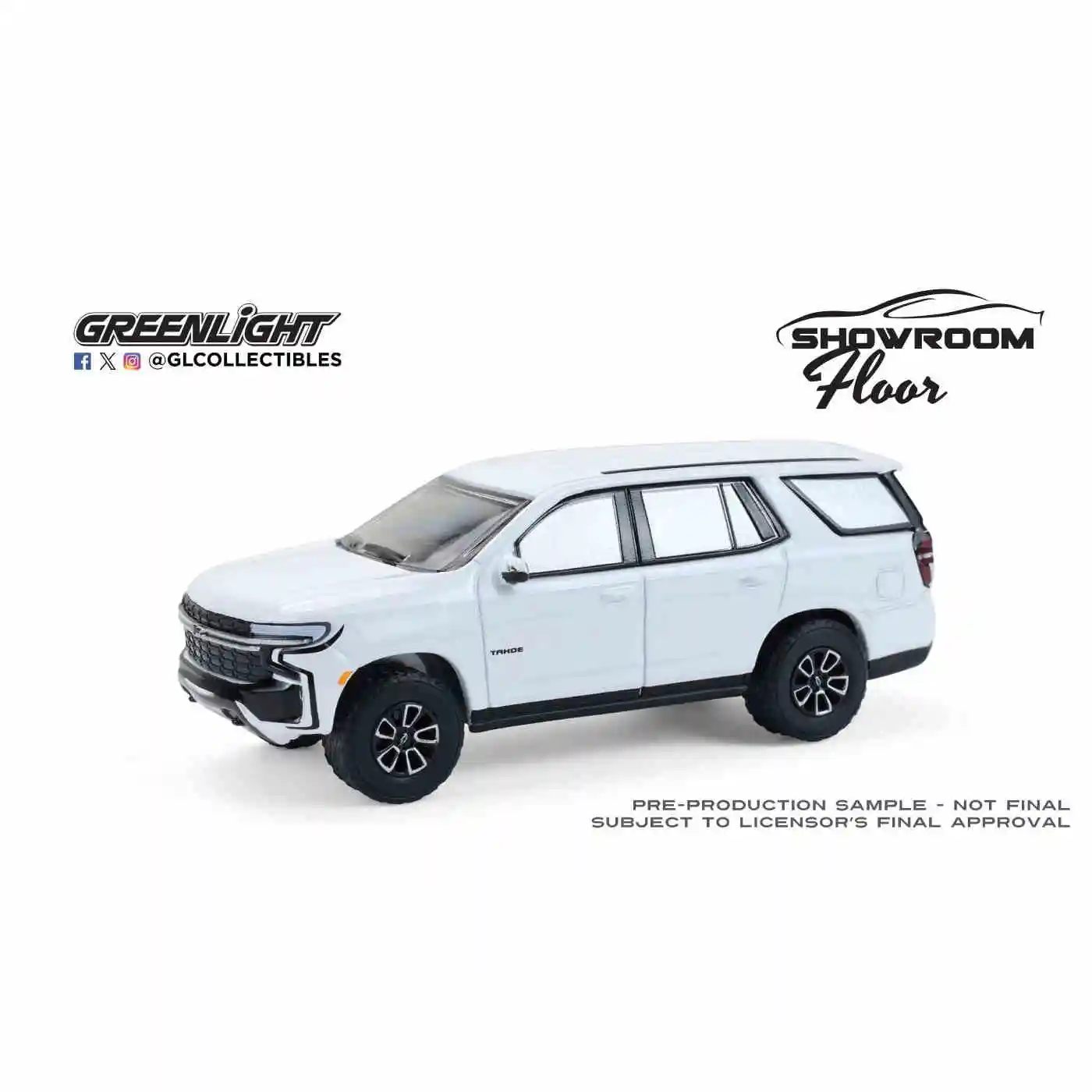 Greenlight 1:64 White Chevrolet Tahoe Model 5 Greenlight 1:64 White Chevrolet Tahoe Model - Image 5