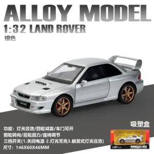 Vibrant Blue Subaru Impreza 1:32 Scale Diecast Model 16 S62478391edc54354b5f798ebad4302ddK