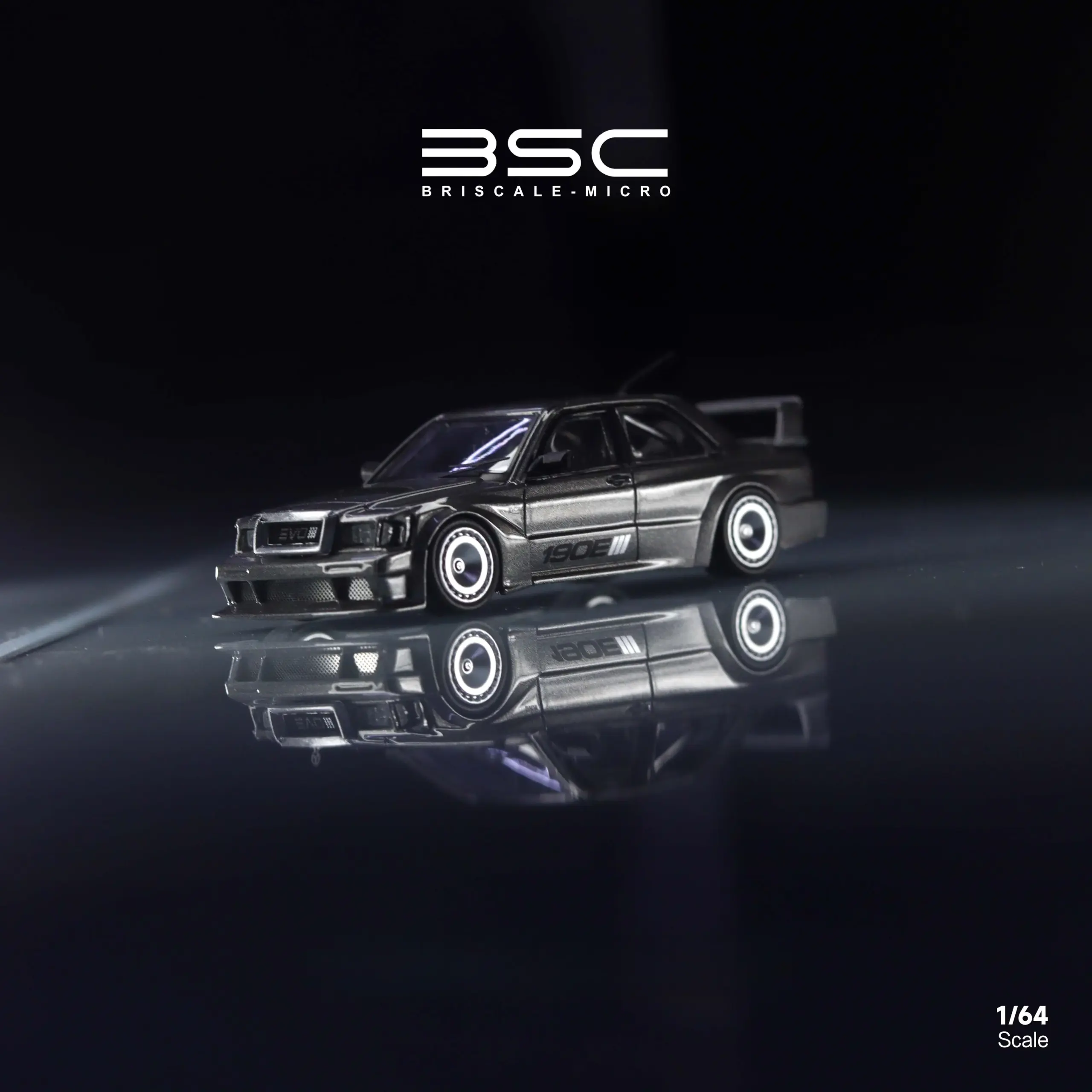 Mercedes-Benz 190E EVO 1:64 Diecast Model 5 Mercedes-Benz 190E EVO 1:64 Diecast Model - Image 5