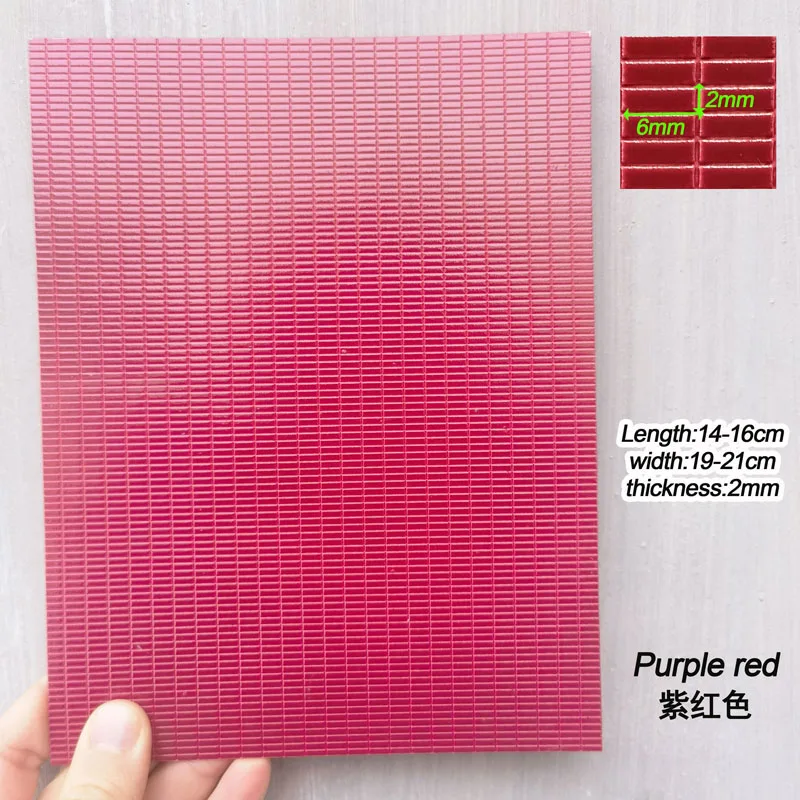 Dark Green Textured PVC Sheets for Models 8 Dark Green Textured PVC Sheets for Models - Image 8