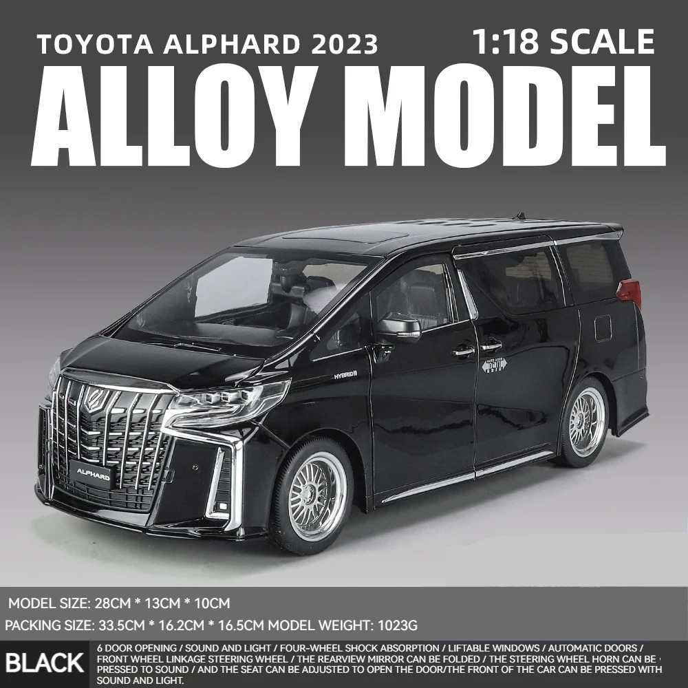 1/18 Toyota Alphard MPV Diecast Model 8 1/18 Toyota Alphard MPV Diecast Model - Image 8