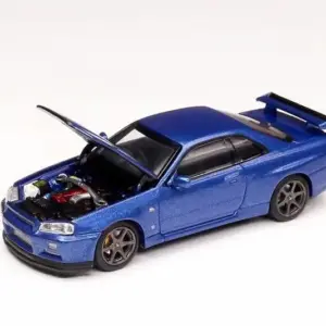 1/64 Scale Nissan Skyline R34 V-Spec II Diecast Model 8 S626b7db243014dc7802714a9b727085be
