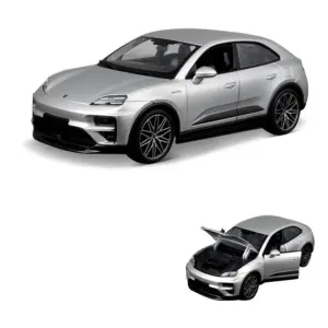 1:24 Porsche Macan EV Diecast Model in Silver 14 S62724a8854c0499084c4716db377cb6av