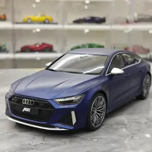 1:18 Audi RS7 ABT Model in Deep Matte Blue