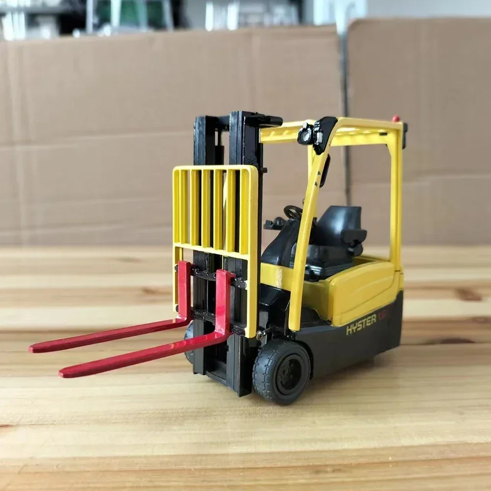 Miniature Yellow Forklift Model for Collectors 2 Miniature Yellow Forklift Model for Collectors - Image 2