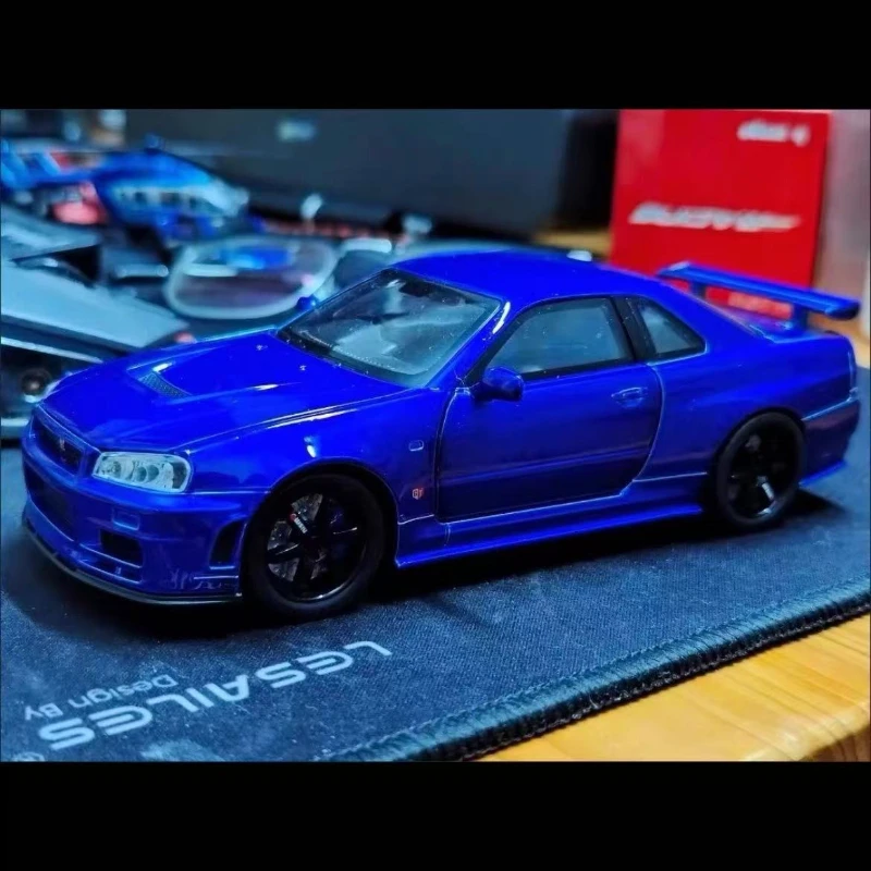 1:32 Scale Nissan Skyline GTR R34 Diecast Model 6 1:32 Scale Nissan Skyline GTR R34 Diecast Model - Image 6