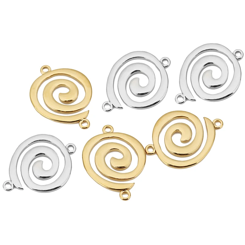 Stainless Steel Snail Connectors Set (5 pcs) 5 Stainless Steel Snail Connectors Set (5 pcs) - Image 5