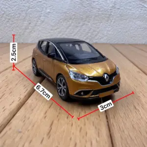 Gold Renault Scenic 1/64 Diecast Model 10 S62ab85f509f8483296d0fd9ebd614e227