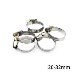 Stainless Steel Hose Clamps Set 8-70mm 10 S62adf79e5c7347c384132772675b53bbj