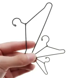 Miniature Metal Doll Hangers Set for 1/6 Scale Collections 14 S62b12f75cd1945dfb2bb92745924424f0