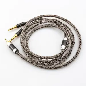 16-Core Silver-Plated Headphone Upgrade Cable 10 S62ba30bbdd3142c4b73e9ed7f5ddaa4aP