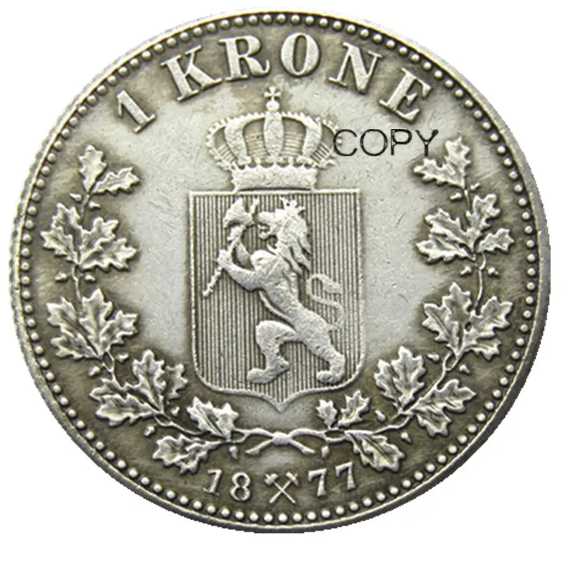 Vintage Norwegian Coin Set with King Oscar II 10 Vintage Norwegian Coin Set with King Oscar II - Image 10