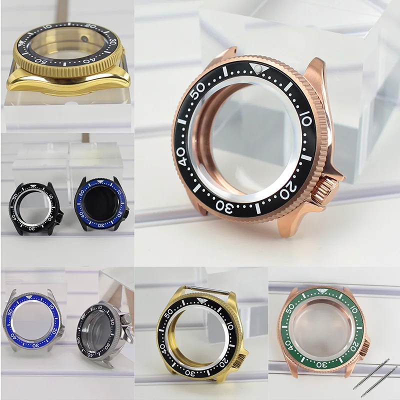 Black Stainless Steel Watch Case for Men 2 Black Stainless Steel Watch Case for Men - Image 2