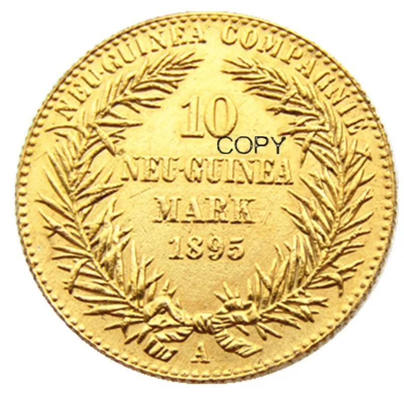 Germany 1895 Bird of Paradise Replica Coin 2 Germany 1895 Bird of Paradise Replica Coin - Image 2