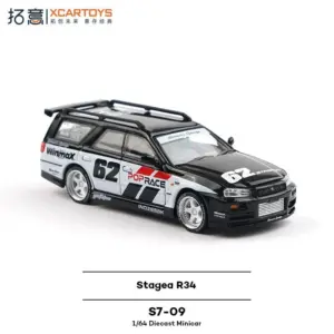 Nissan Skyline GT-R R34 1:64 Diecast Model 9 S62fa3a8fb60445a2b414bf60e87037aaF