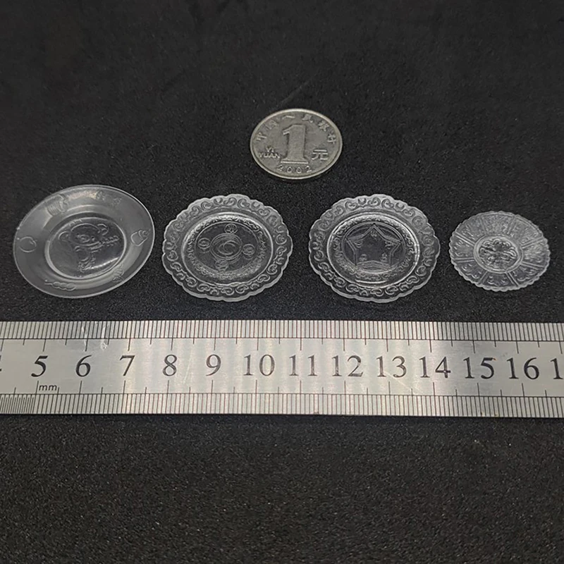 Miniature Dollhouse Dish Silicone Mold in Four Designs 4 Miniature Dollhouse Dish Silicone Mold in Four Designs - Image 4