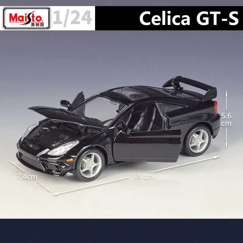 Black 1:24 Scale Toyota Celica GT-S Model 4 Black 1:24 Scale Toyota Celica GT-S Model - Image 4