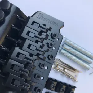 Black Ibanez-Style Electric Guitar Tremolo System 7 S63269576c4394cababf0e287352ef8a8N