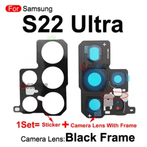 Samsung Galaxy S22 Ultra Rear Camera Lens Set 10 S63402186dd1149feb91fa3af83d0cf38d