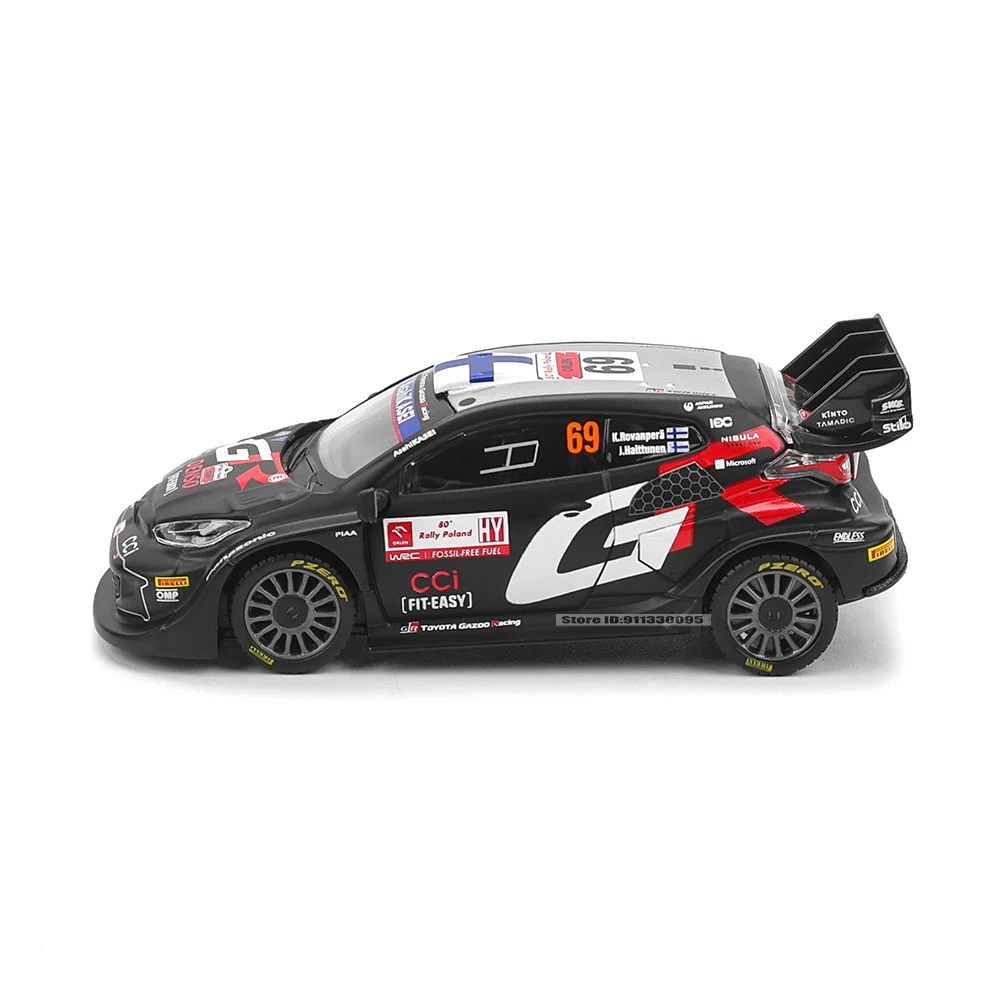 Toyota GR Yaris Rally1 Hybrid 1:43 Diecast Model 4 Toyota GR Yaris Rally1 Hybrid 1:43 Diecast Model - Image 4