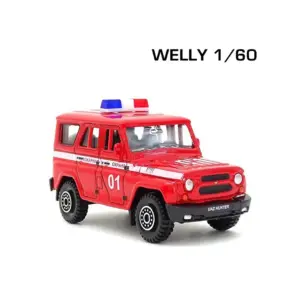 Rugged Russian Uaz Watts Hunter Miniature Model