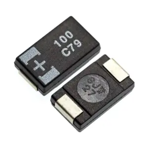 Set of Five 100μF 16V Polymer Tantalum Capacitors 11 S63454ac5928c44bfb953cb7f20d495c3V