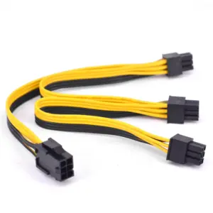 PCIe GPU Power Splitter Cable 0.6m 8 S6361904ec2044255a0ac321c9d391905j