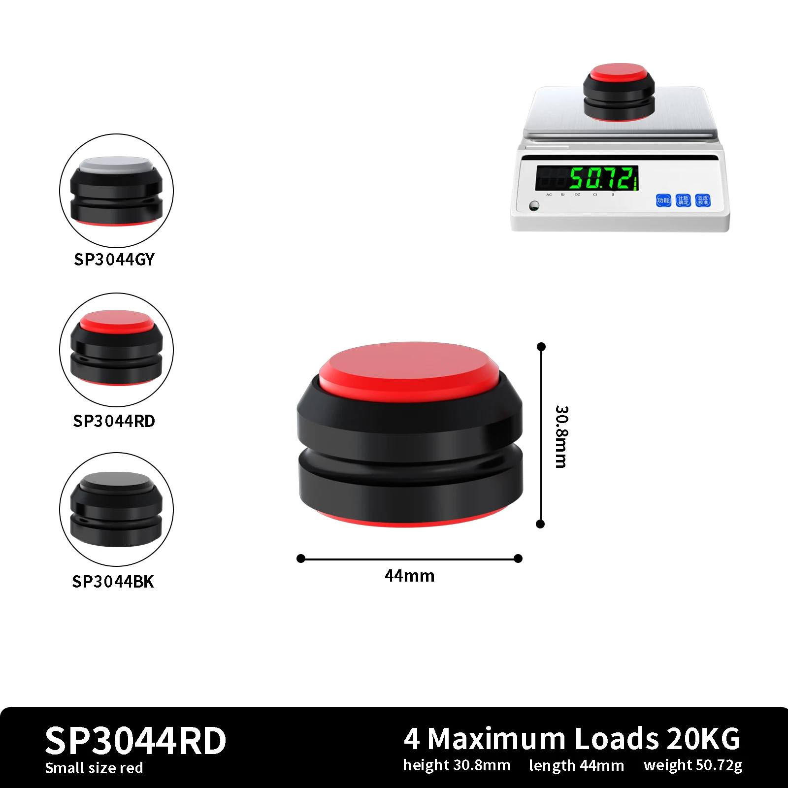 Shock-Absorbing Silicone Gel Support Pads for Audio Equipment 5 Shock-Absorbing Silicone Gel Support Pads for Audio Equipment - Image 5