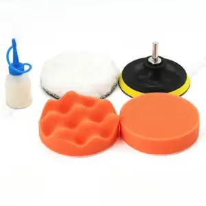 Bright Orange Foam Polishing Pad for Surfaces 16 S636f3ad43c74479bb3a3a525e6fe5283B