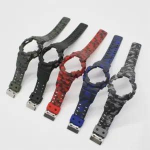 Camouflage Watch Strap Set for GA100 Series