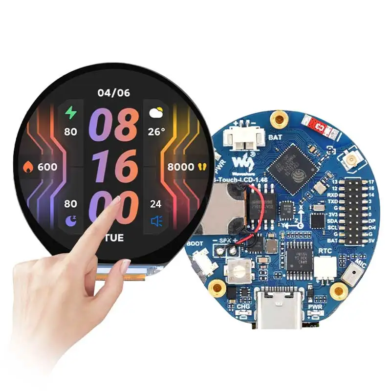 Circular ESP32-S3 Touch Display Module 2 Circular ESP32-S3 Touch Display Module - Image 2