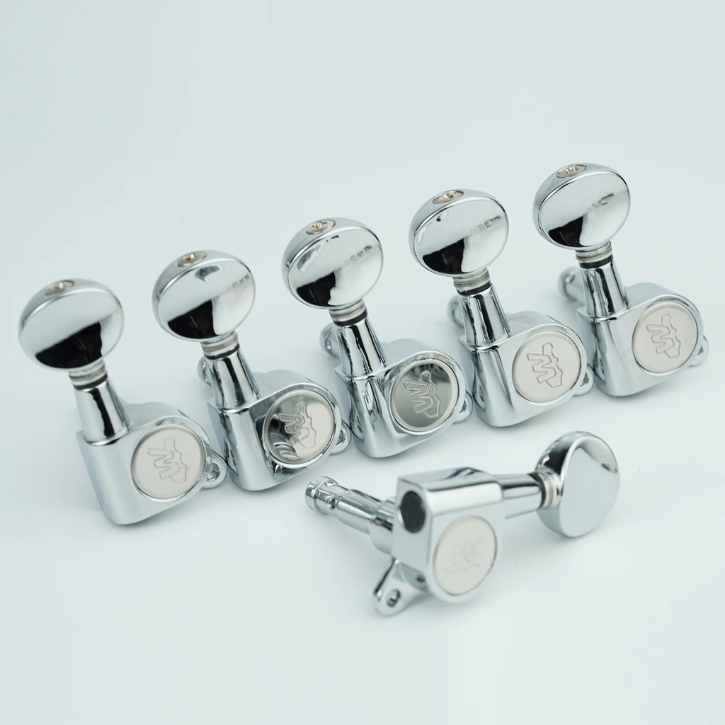 Wilkinson CR WJN05 Guitar Tuners Silver Set 5 Wilkinson CR WJN05 Guitar Tuners Silver Set - Image 5