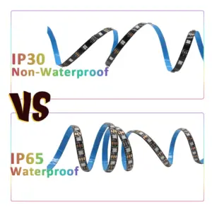 5M WS2812B RGB LED Strip Lights 30/60 LEDs 10 S63abd233f74d4324b3f5d388ce200305o