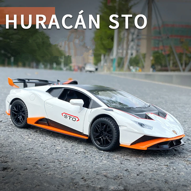 1:24 Lamborghini Huracan STO Diecast Model 3 1:24 Lamborghini Huracan STO Diecast Model - Image 3