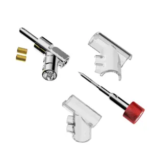 45-Degree Rhodium Banana Plugs - Set of 4 8 S63ce7ea721594ee5abc919777ba1e9c8v